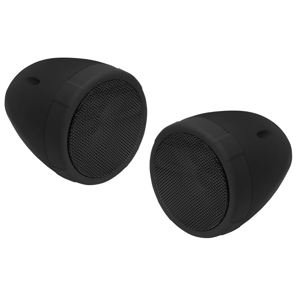 Boss Audio 3" MCBK425BA Motorcycle Speaker System - Black - 600W - Clinch River Fishing USA