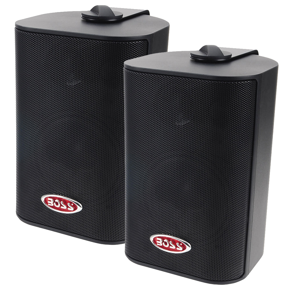 Boss Audio 4" MR4.3B Box Speakers - Black - 200W - Clinch River Fishing USA
