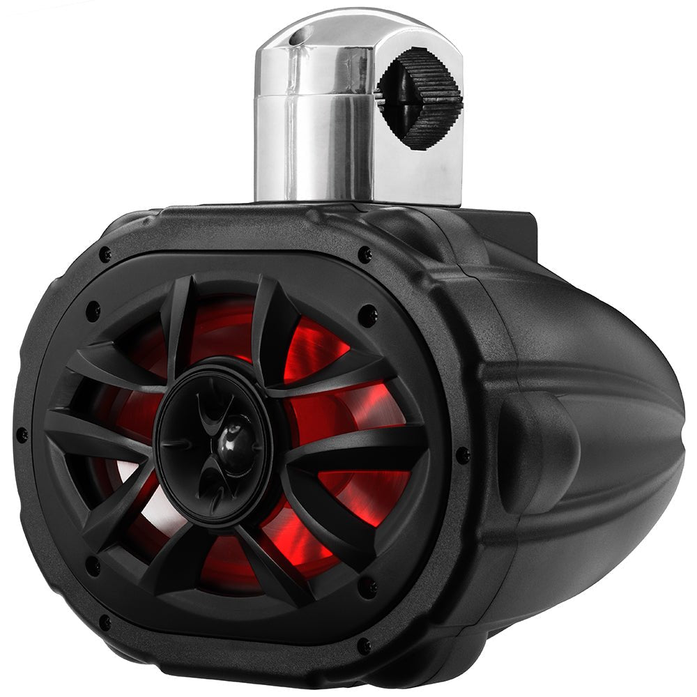 Boss Audio 6" x 9" MRWT69RGB RGB Waketower Speaker - Black - Clinch River Fishing USA
