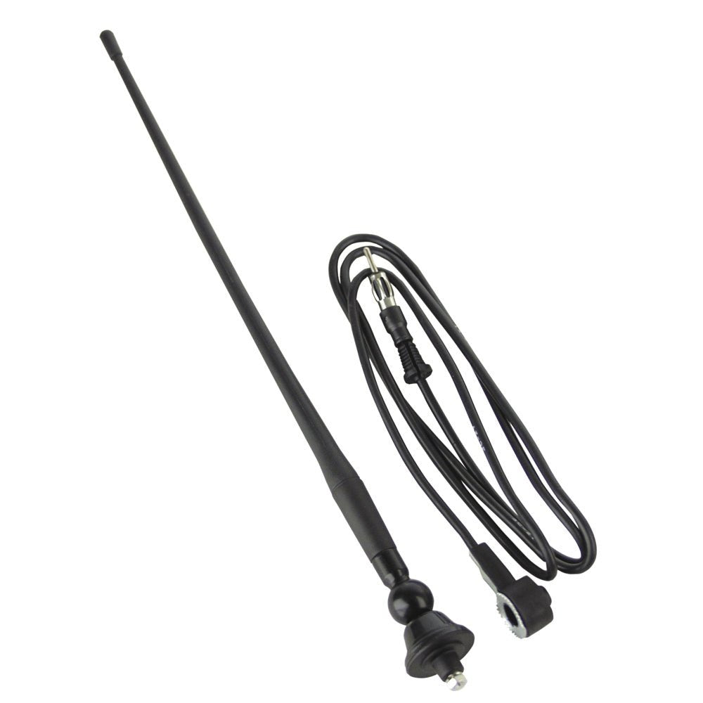 Boss Audio MRANT12 AM/FM Rubber Antenna - Black - Clinch River Fishing USA