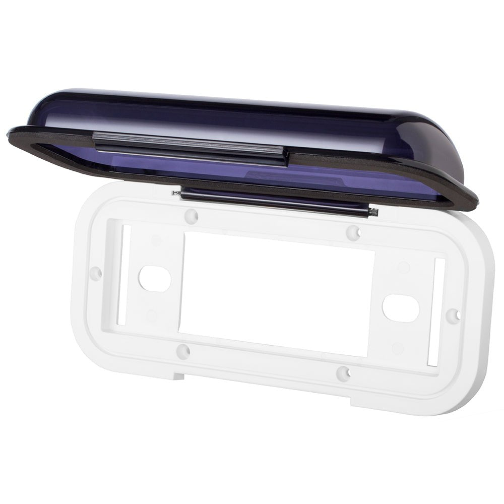 Boss Audio MRC5 Universal Radio Cover - Black/White - Clinch River Fishing USA