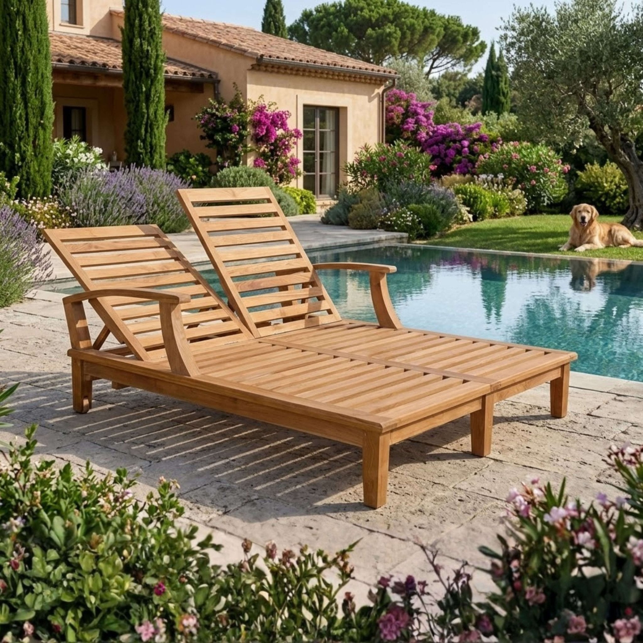 BRIANNA DOUBLE SUN LOUNGER - Clinch River Fishing USA