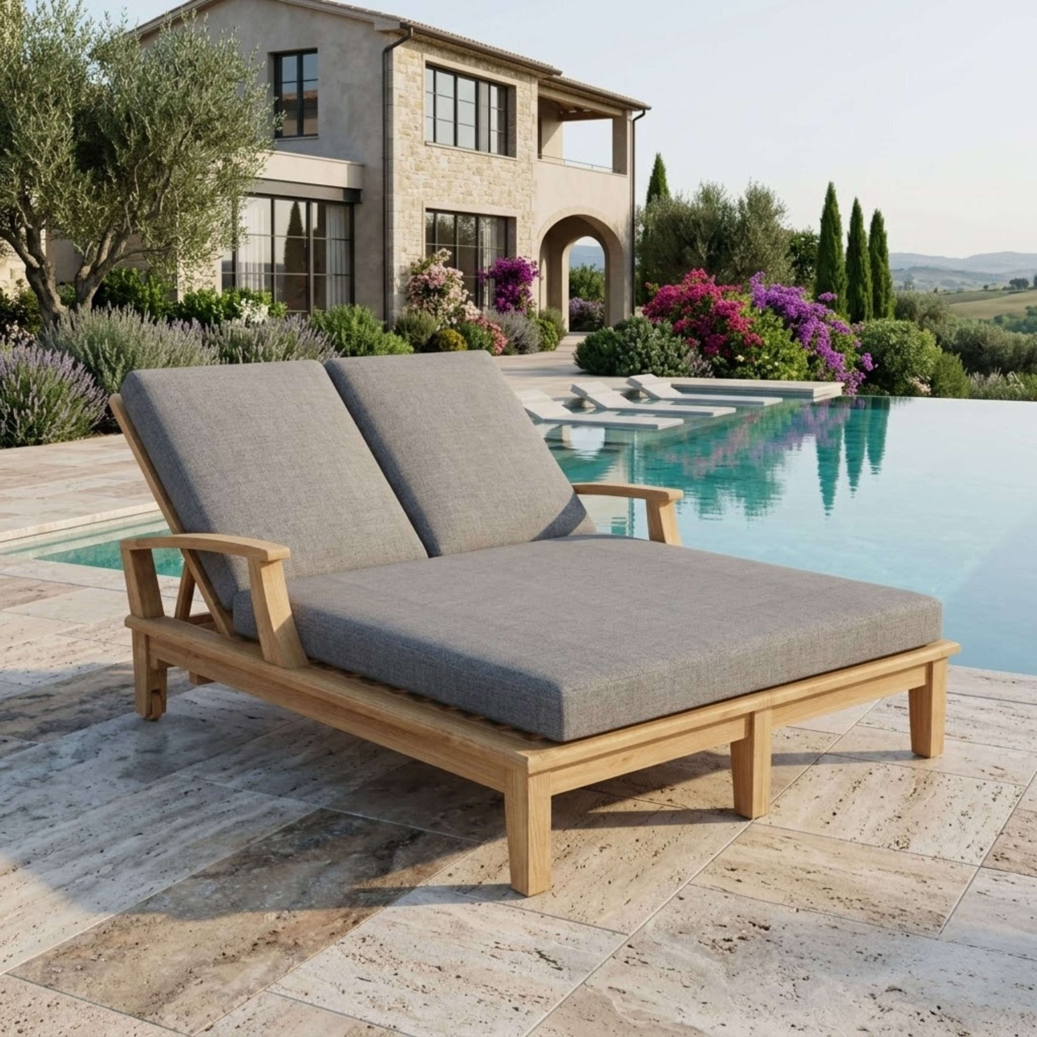 BRIANNA DOUBLE SUN LOUNGER - Clinch River Fishing USA