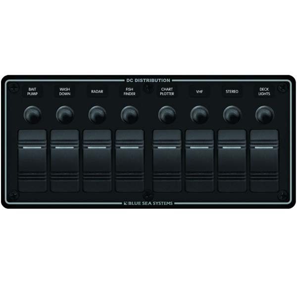 Blue Seas Contura Switch Pnl-8 Hor