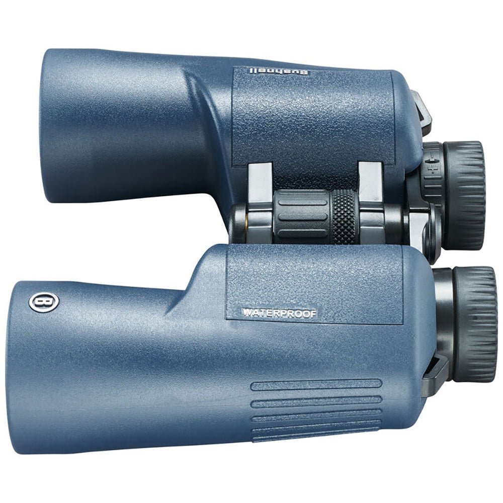 Bushnell 7x50mm H2O Binocular - Dark Blue Porro WP/FP Twist Up Eyecups - Clinch River Fishing USA