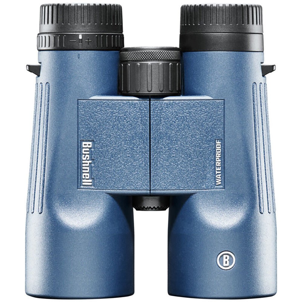 Bushnell 8x42mm H2O Binocular - Dark Blue Roof WP/FP Twist Up Eyecups - Clinch River Fishing USA