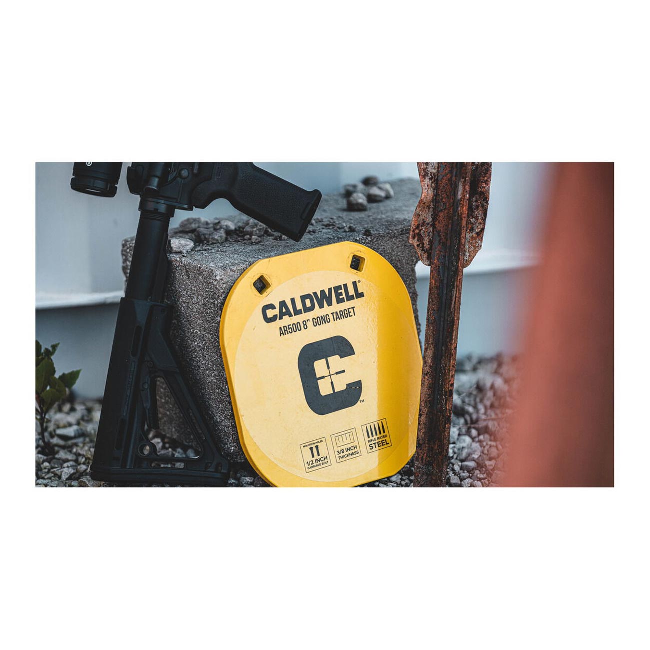 Caldwell AR500 8" Caldwell Metal Target - Clinch River Fishing USA