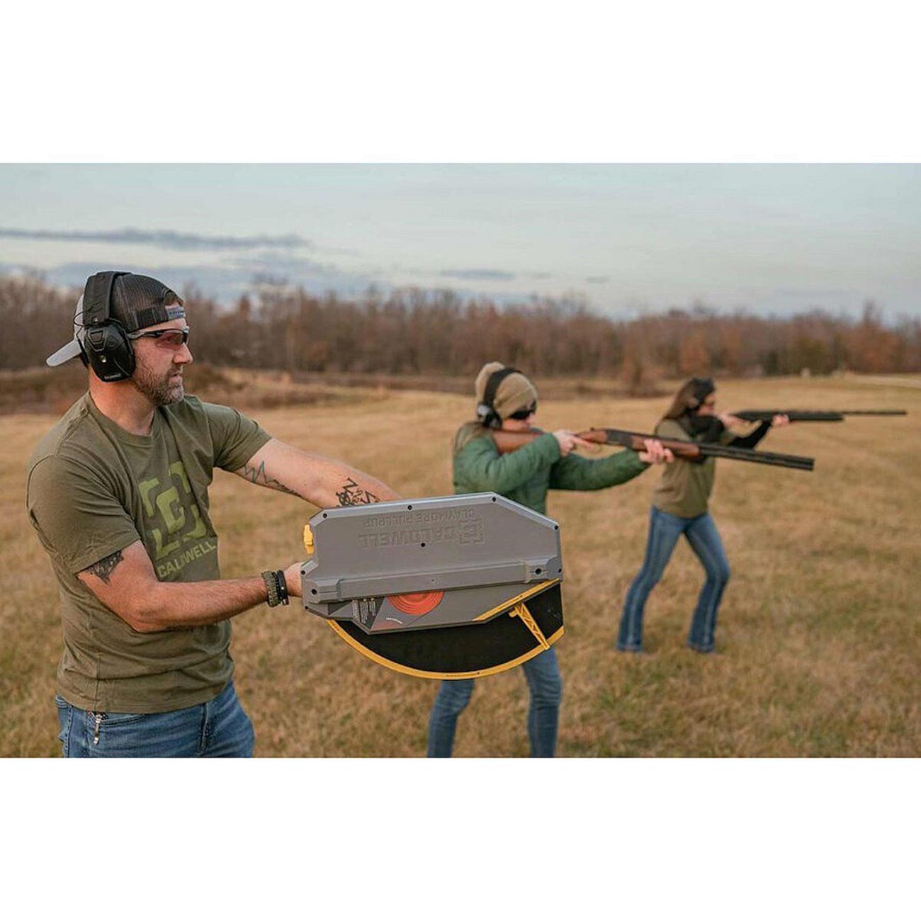 Caldwell Claymore Pullpup Clay Target Thrower - Clinch River Fishing USA