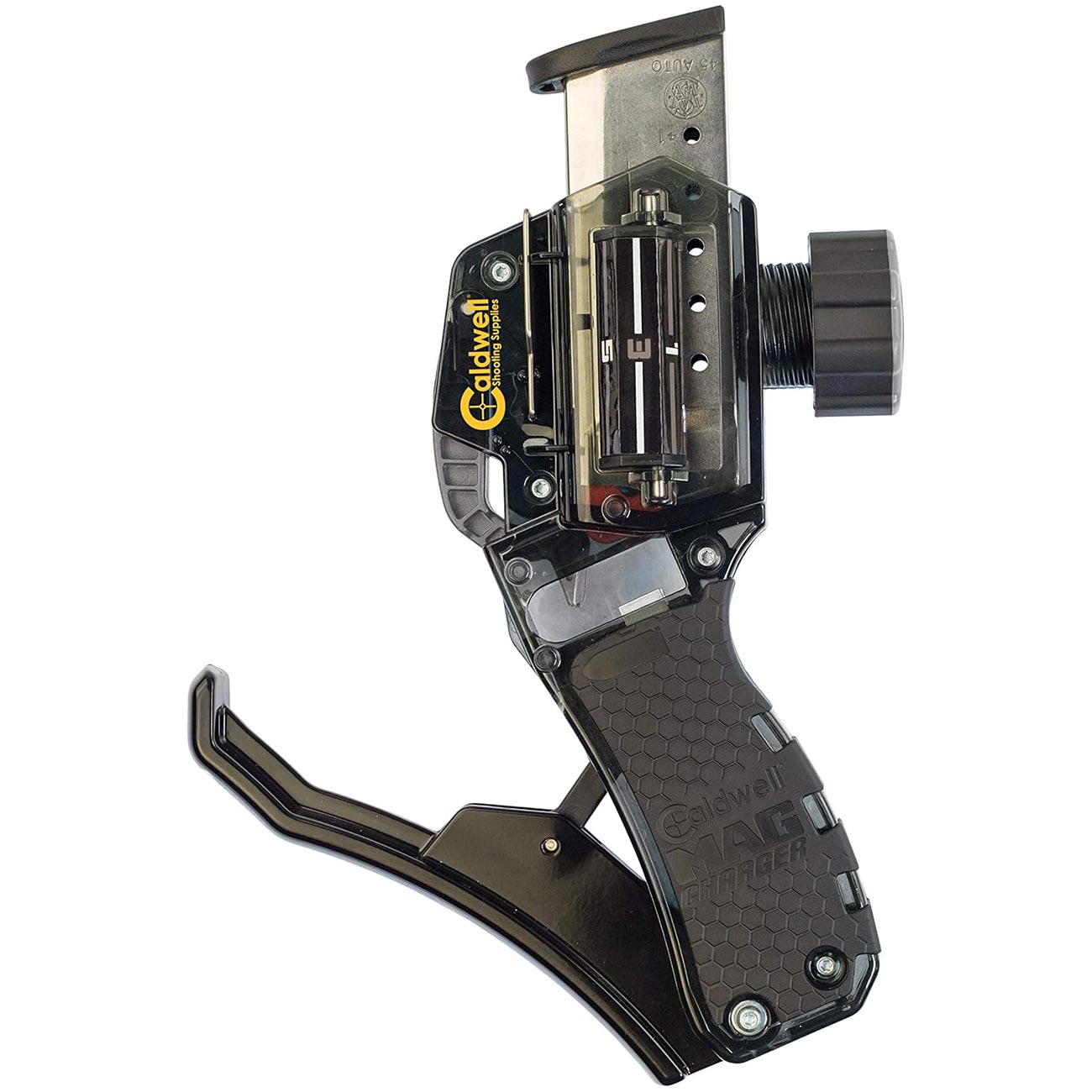 Caldwell Mag Charger Universal Pistol Loader with Adjustable Magazine Setting and Multi-Caliber Oper - Clinch River Fishing USA
