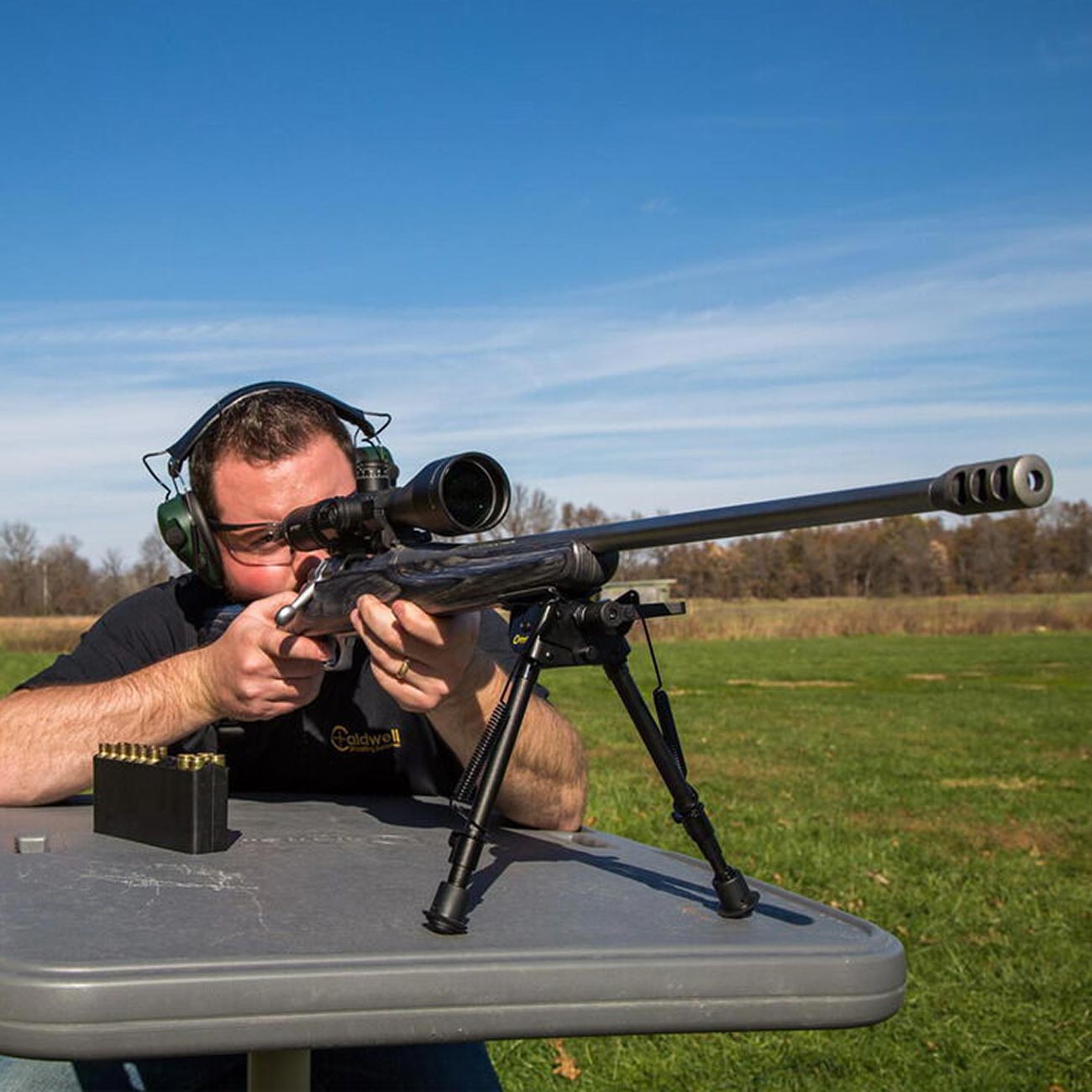 Caldwell XLA 6GÇ¦-9GÇ¦ Pivoting Bipod - Clinch River Fishing USA