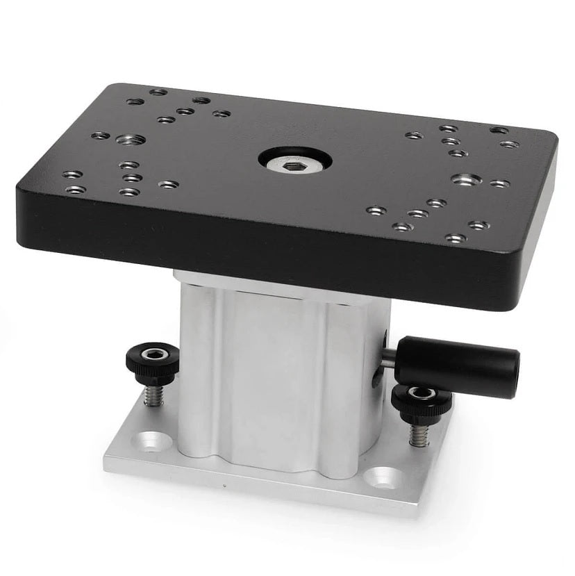 Cannon 4in Pedestal Mount Aluminum Swivel Base - Clinch River Fishing USA