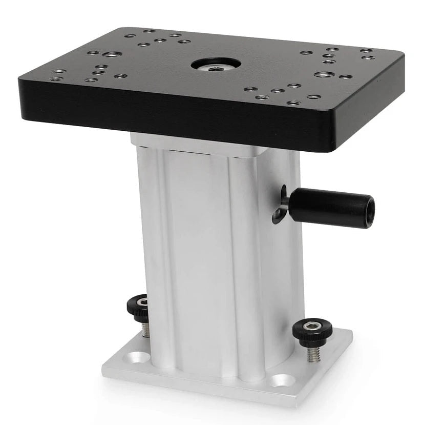 Cannon 6in Pedestal Mount Aluminum Swivel Base - Clinch River Fishing USA