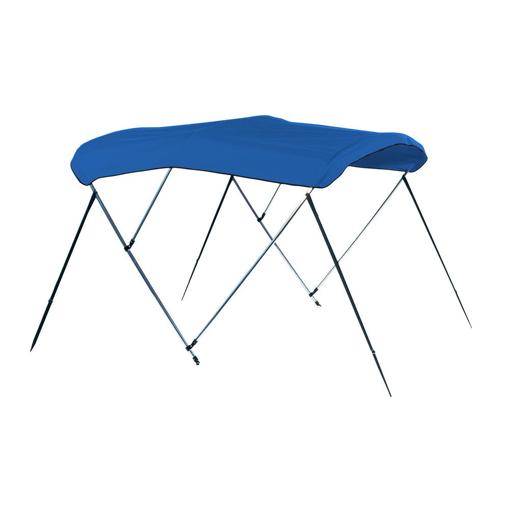 Carver 3 Bow 4669U Bimini Top with Boot - Pacific Blue Acrylic - Clinch River Fishing USA
