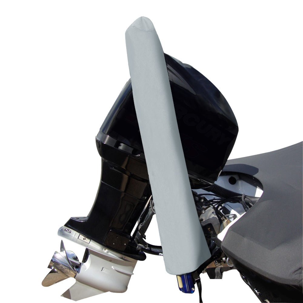Carver Sun-DURA® 8' Power Pole Cover - Grey - Clinch River Fishing USA