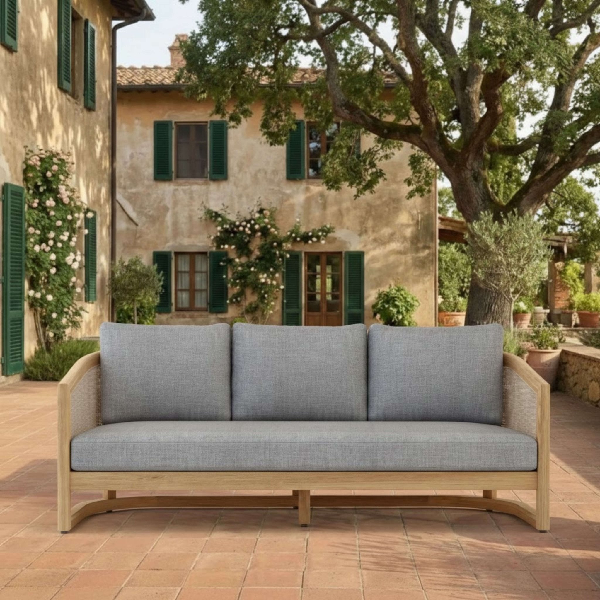 CATANIA DEEP SEATING SOFA - Clinch River Fishing USA