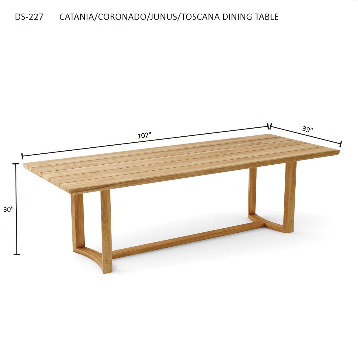 CATANIA/CORONADO/JUNUS/TOSCANA DINING TABLE - Clinch River Fishing USA
