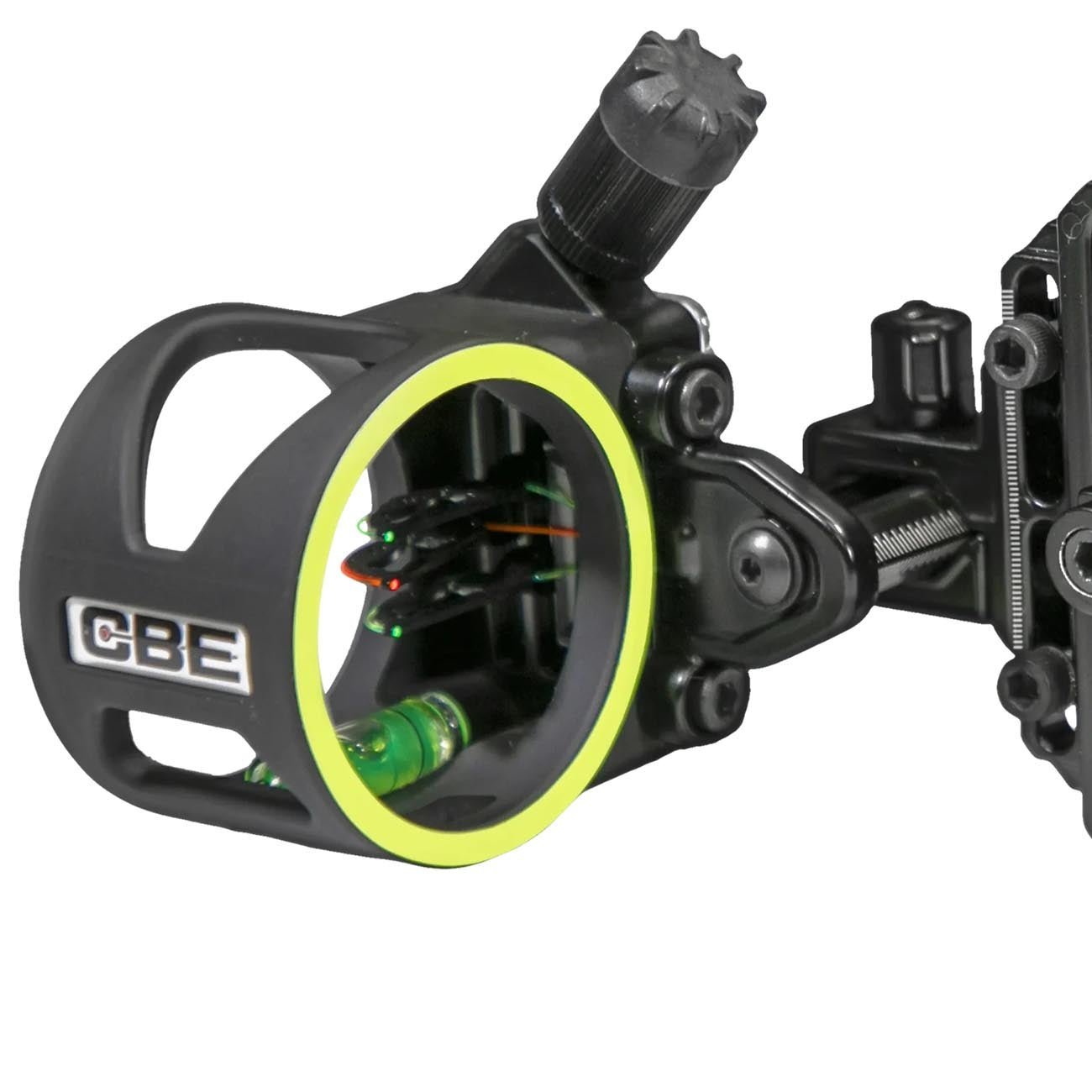 CBE Archery Tactic Hybrid 3-Pin Bow Sight with 0.019 Fibers (Ambidextrous) - Clinch River Fishing USA