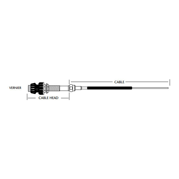 Teleflex Marine Control Cable 33Lv No Hub 20