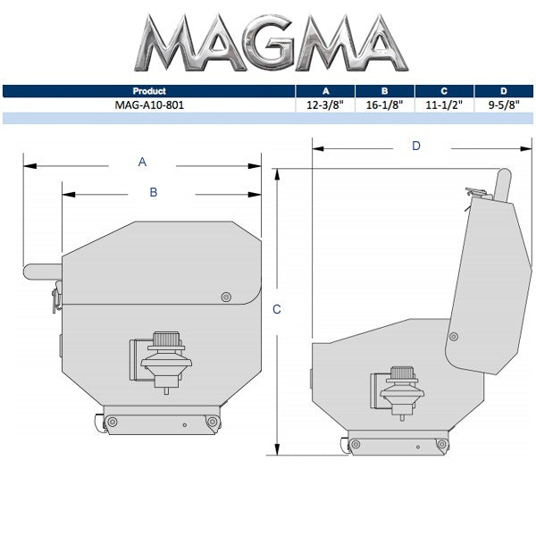 Magma Grills Trailmate" Gas Grill"
