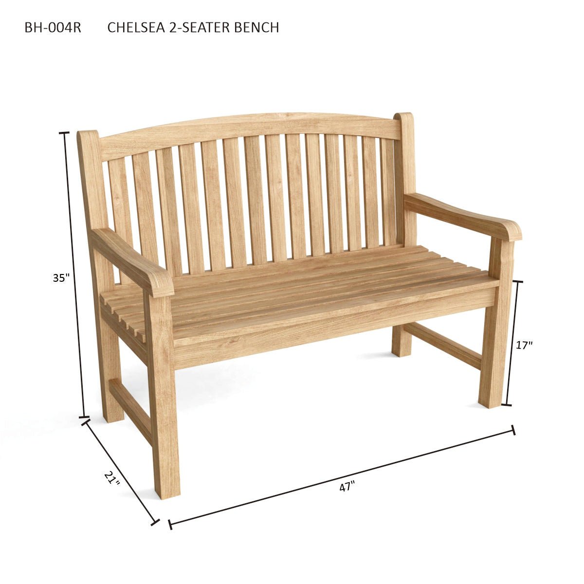 CHELSEA 2 - SEATER BENCH - Clinch River Fishing USA