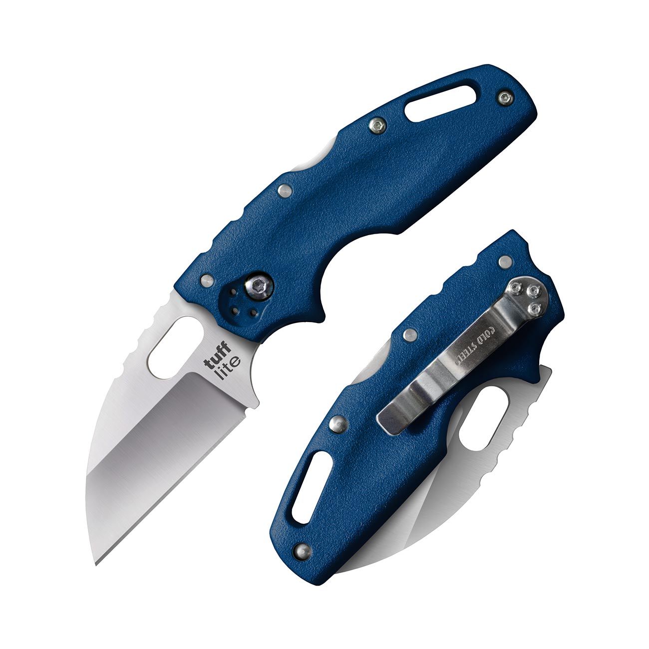 Cold Steel 2-1/2" Folding Pocket Knife (Blue) - Clinch River Fishing USA