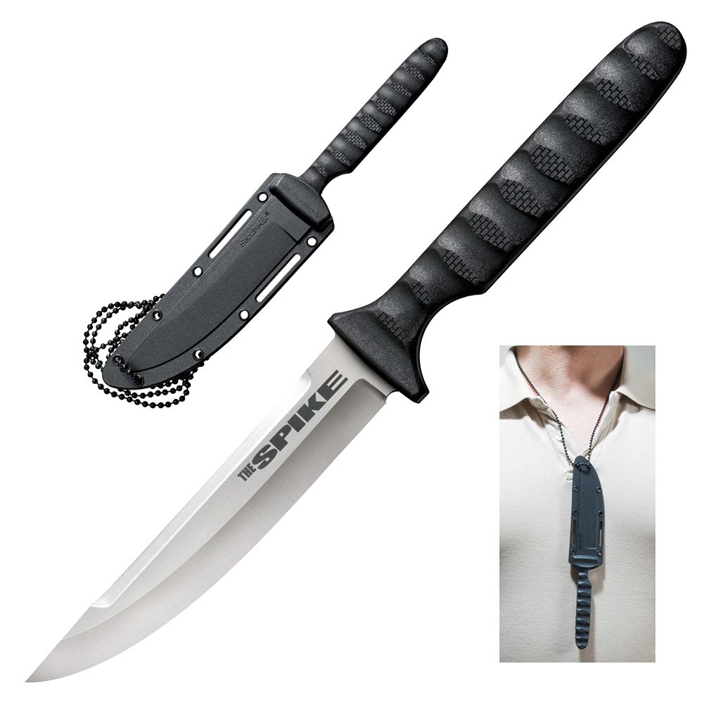 Cold Steel 4" Fixed Blade Neck Knife - Clinch River Fishing USA