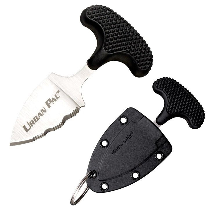 Cold Steel Urban Pal Push Dagger 1.5" Serrated Blade Kray-Ex Handle - Clinch River Fishing USA