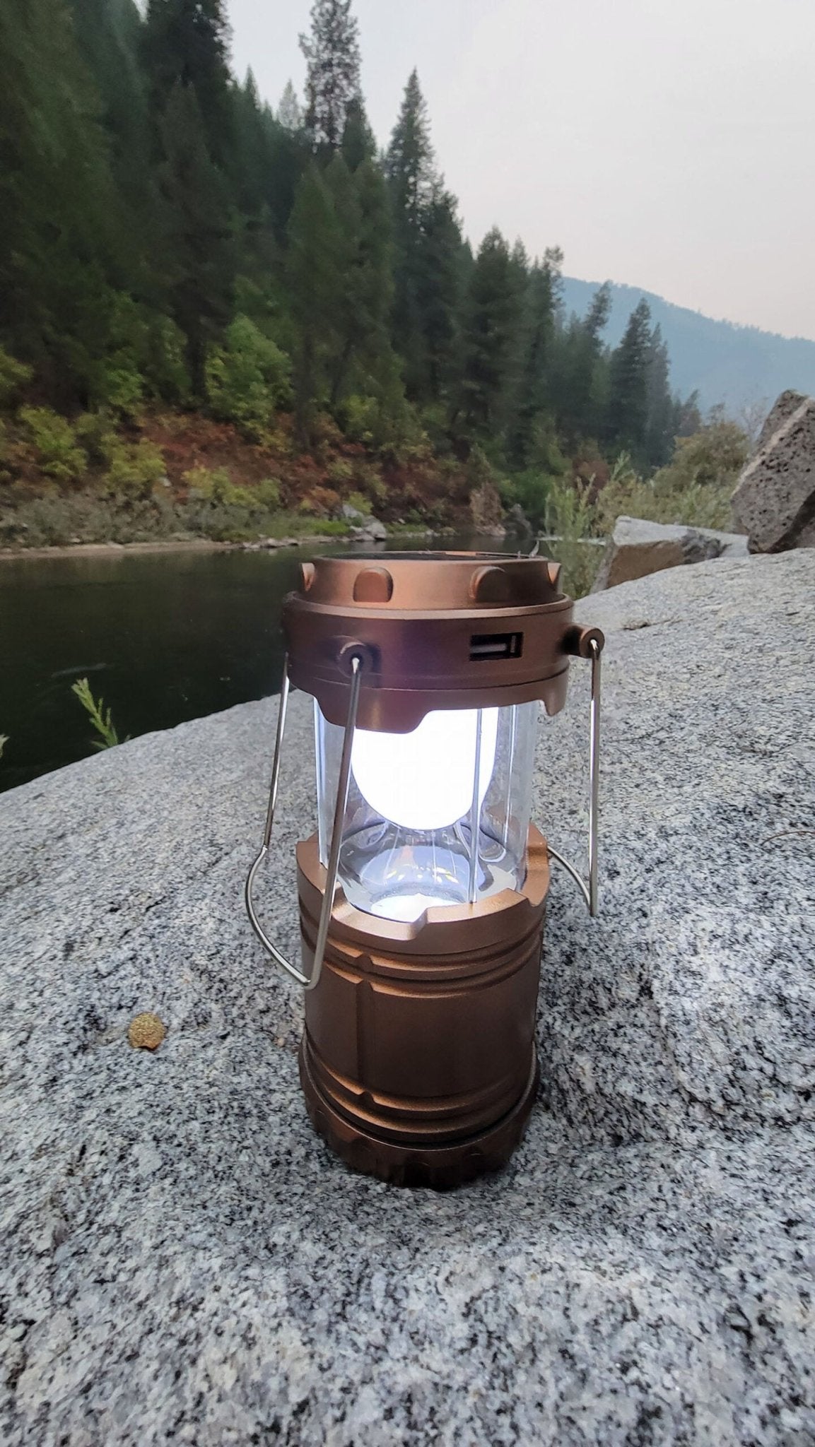 Collapsible Solar Lantern - Clinch River Fishing USA