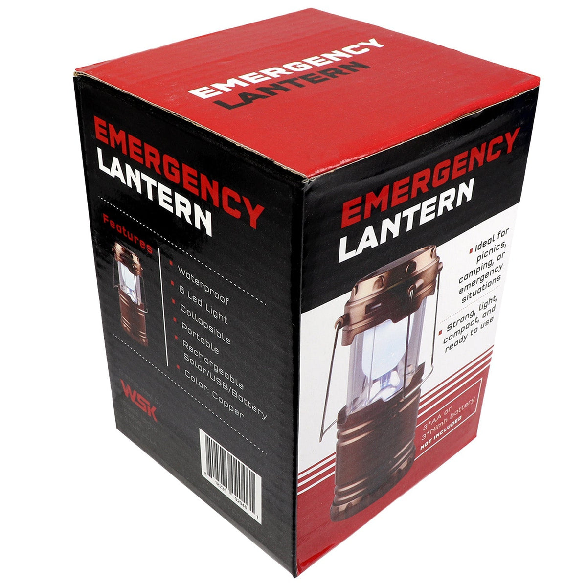 Collapsible Solar Lantern - Clinch River Fishing USA