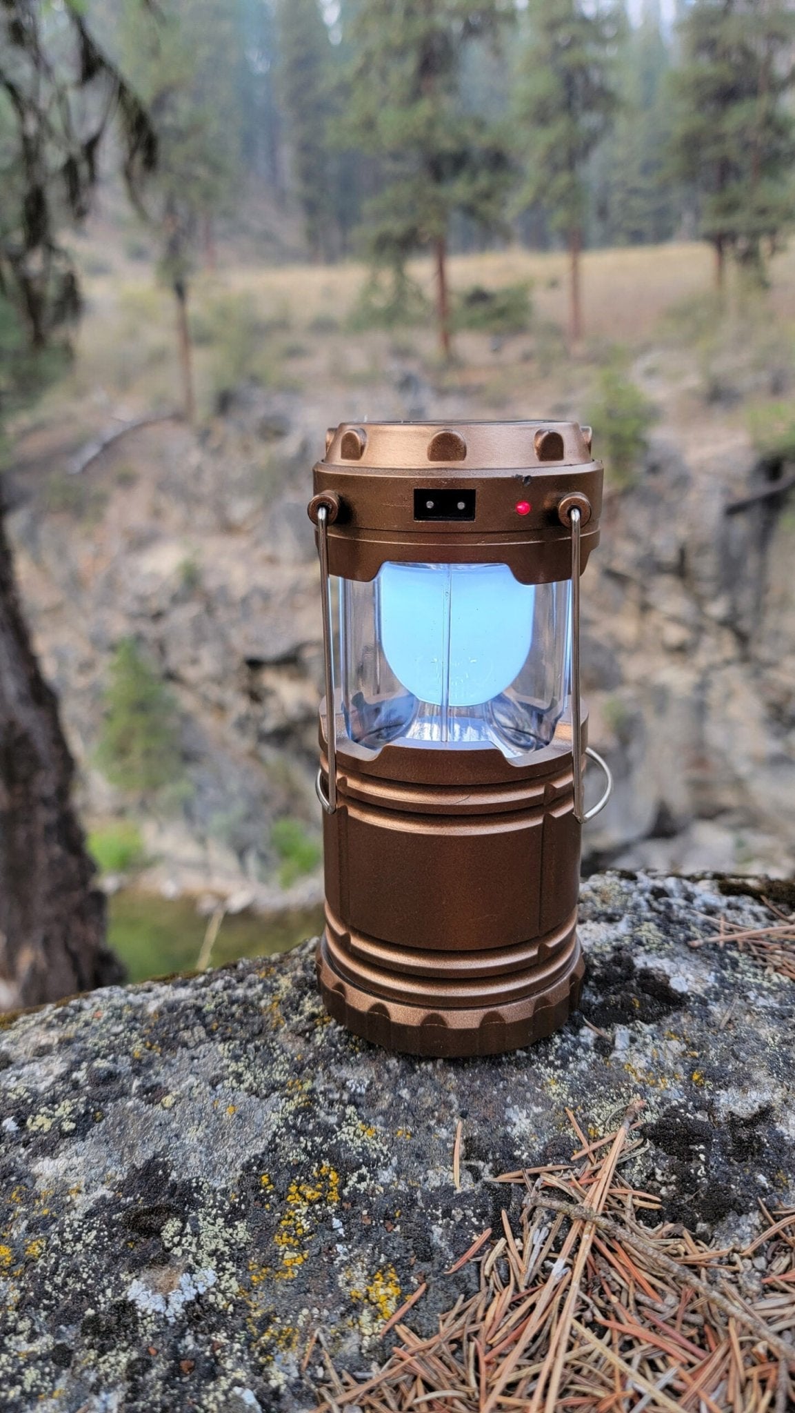 Collapsible Solar Lantern - Clinch River Fishing USA