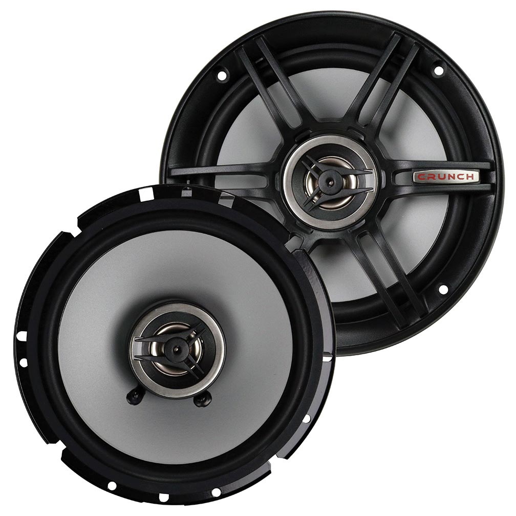 Crunch 6.5" 3 - Way Speaker 300w Max Shallow Mount - Clinch River Fishing USA
