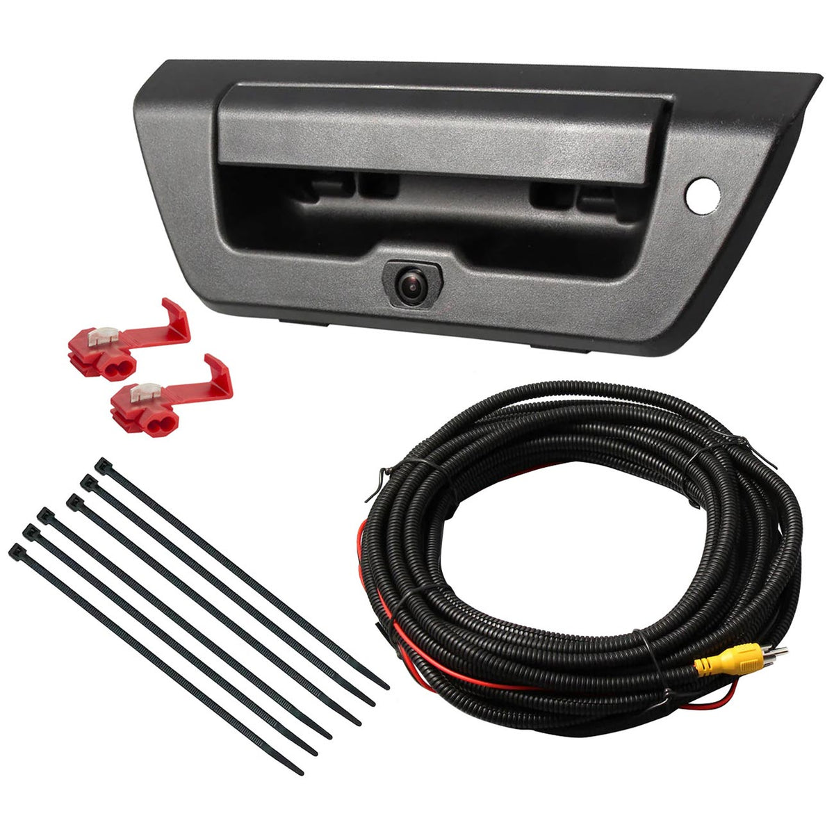 Crux Ford F - 150 Tailgate Handle Camera with Moving Parking Guide Lines 2015 - 2018 - Clinch River Fishing USA