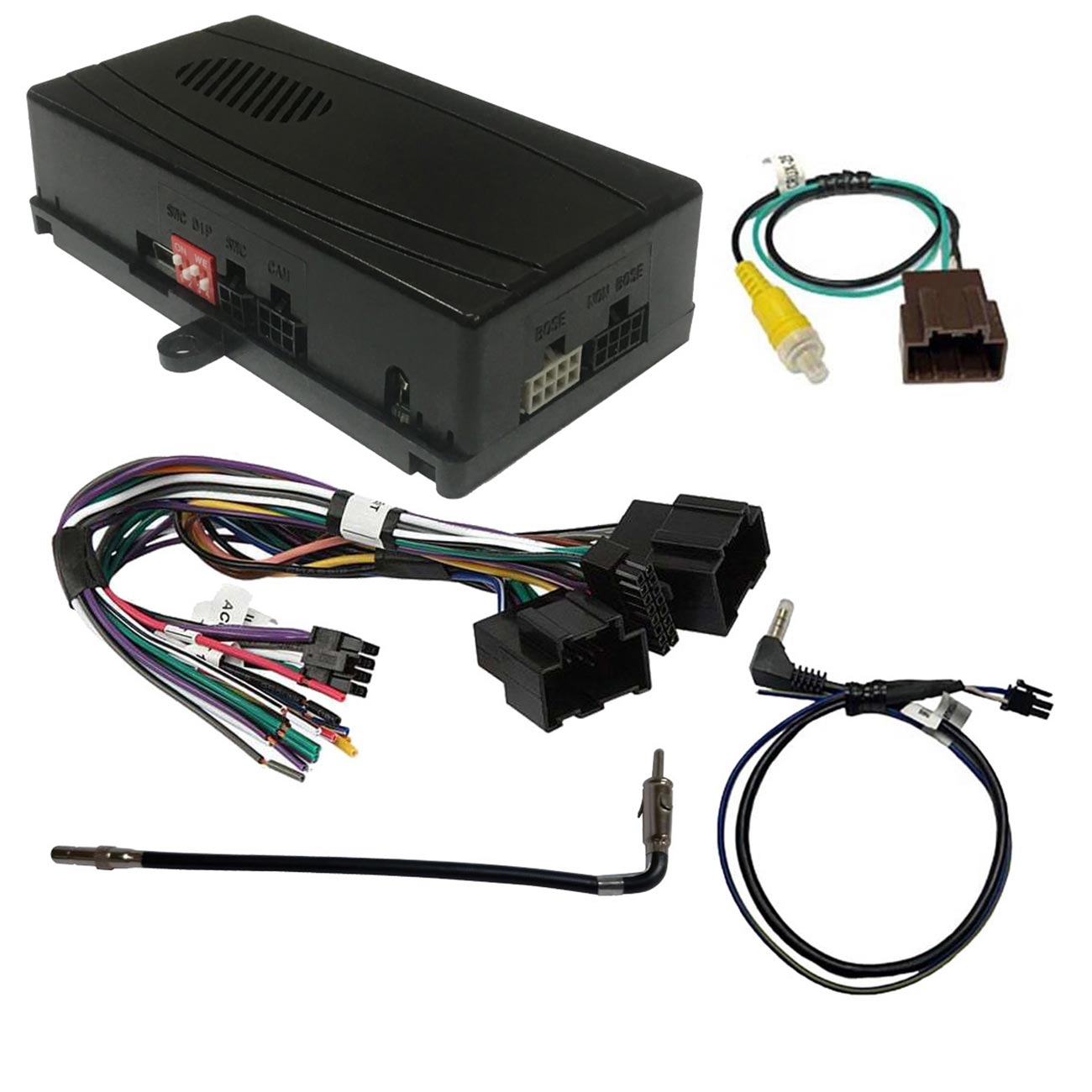 CRUX GM LAN 29-Bit vehicles 2006-17 On Star Radio Replacement with SWC Retention - Clinch River Fishing USA