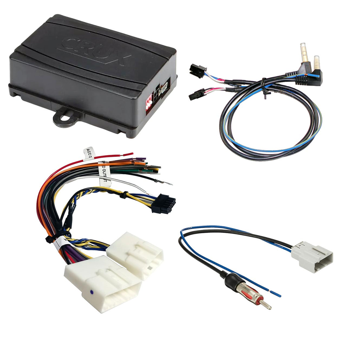Crux Radio Replacement w/ SWC Retention - Select 2013 - 2019 model Nissan Vehicles - Clinch River Fishing USA