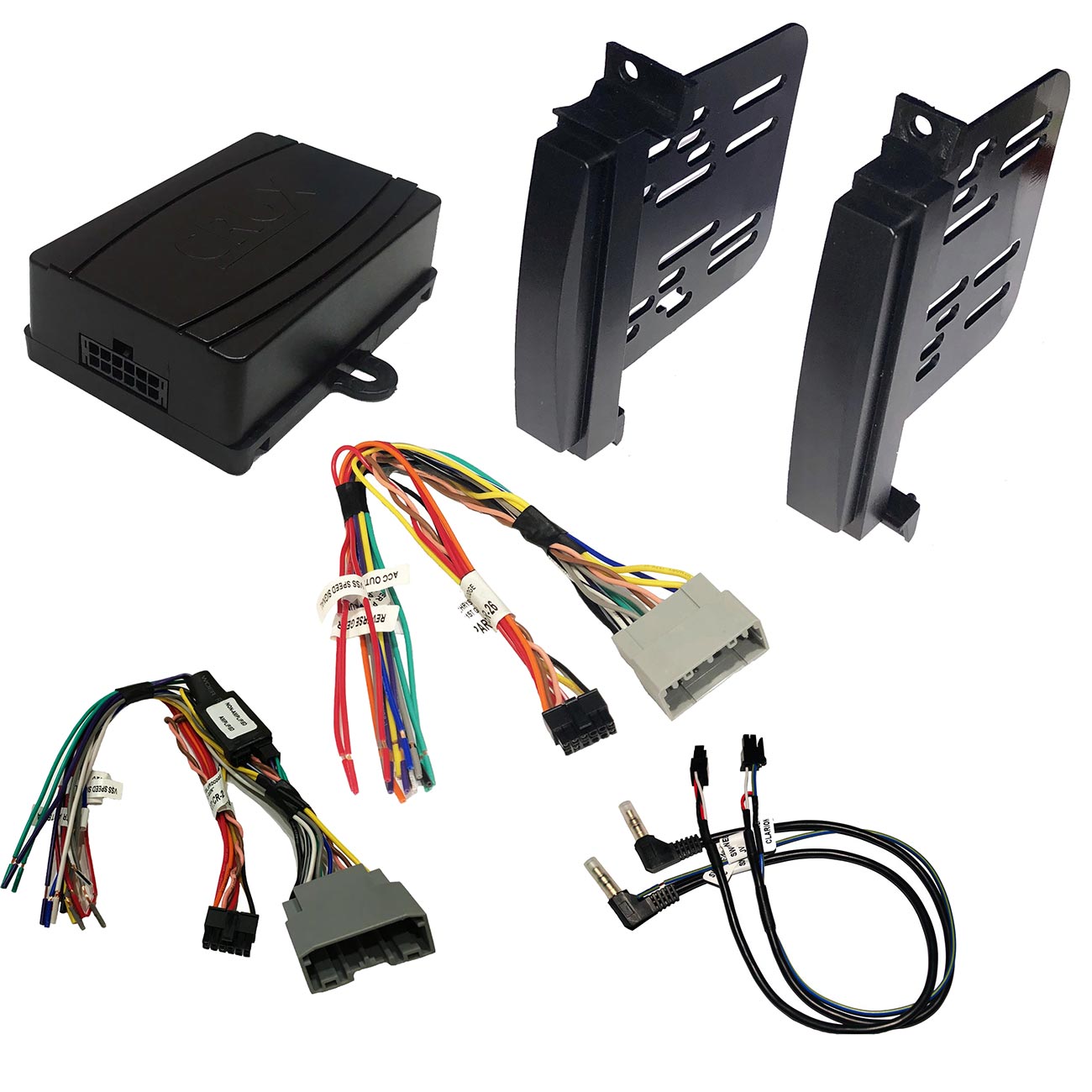 Crux Radio Replacement with SWC Retention for '05-'17 Chrysler Dodge & Jeep Vehicles with Dash Kit - Clinch River Fishing USA