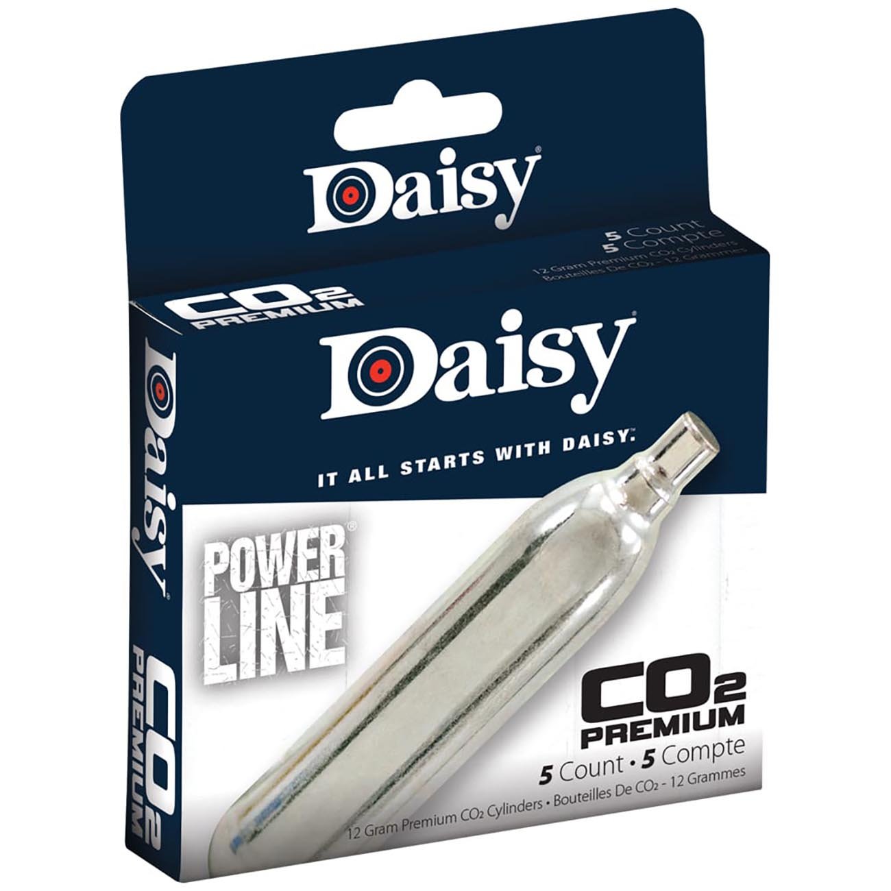 Daisy 5 ct. CO2 pack - Clinch River Fishing USA