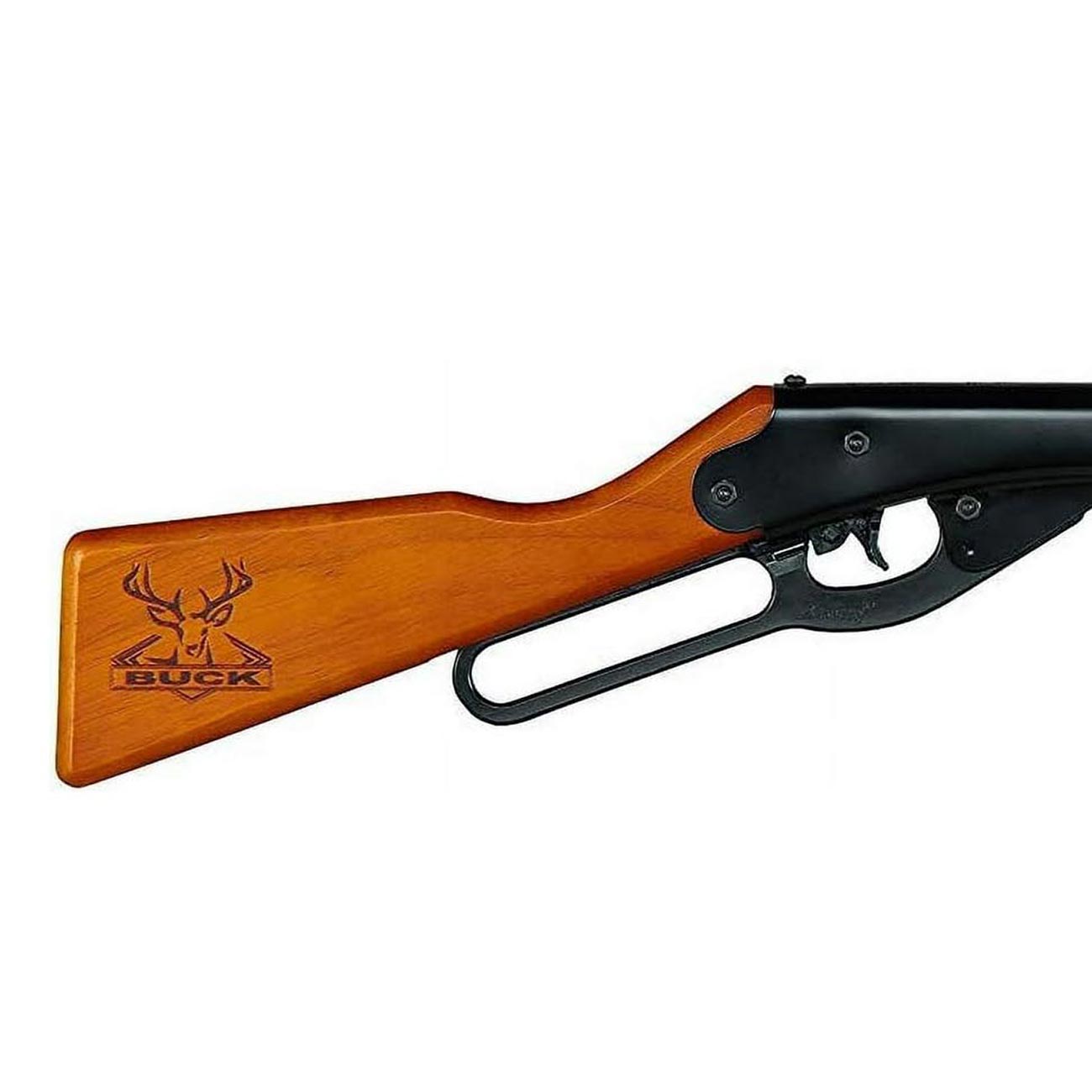 Daisy Buck 4105 Lever Action Spring Air BB Rifle with Shooting Kit - Clinch River Fishing USA