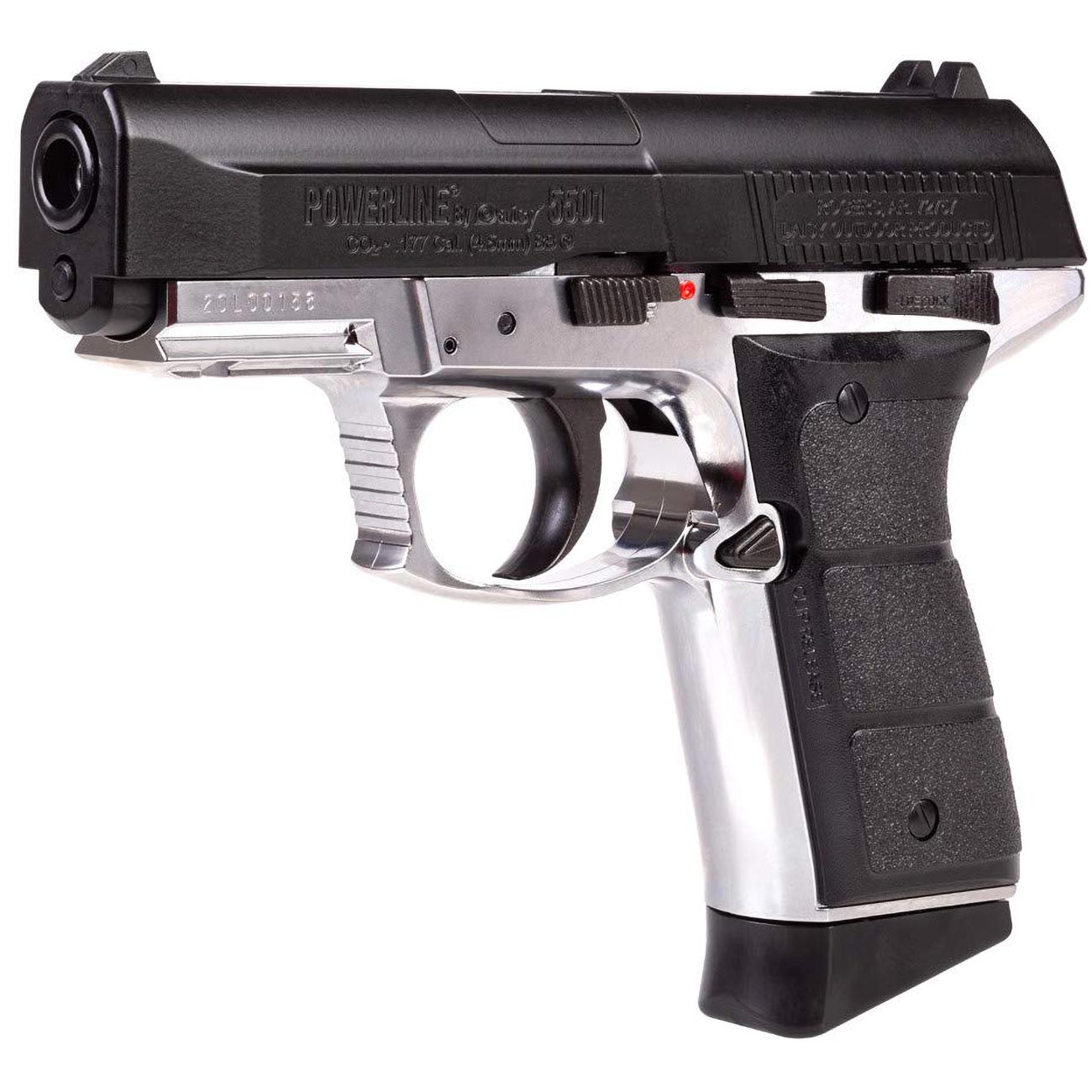 Daisy Model 5501 .177cal CO2 Powered Semi-Automatic Blowback Action BB Pistol - Clinch River Fishing USA