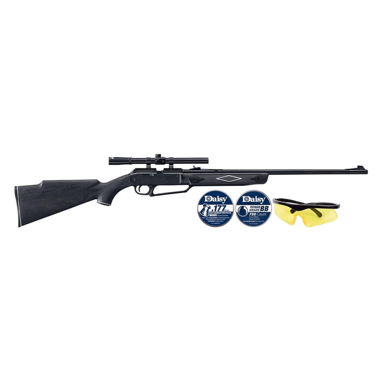 Daisy PowerLine Model 880 .177cal Multi-Pump BB/Pellet Rifle Kit - Clinch River Fishing USA