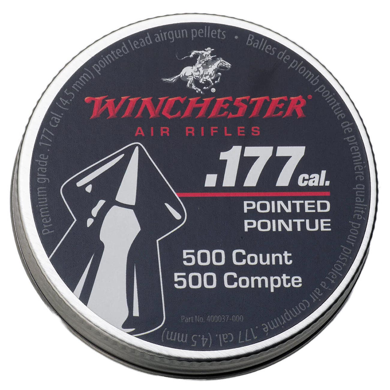 Daisy Winchester .177 Caliber Pointed Pellet (500 per Tin) - Clinch River Fishing USA