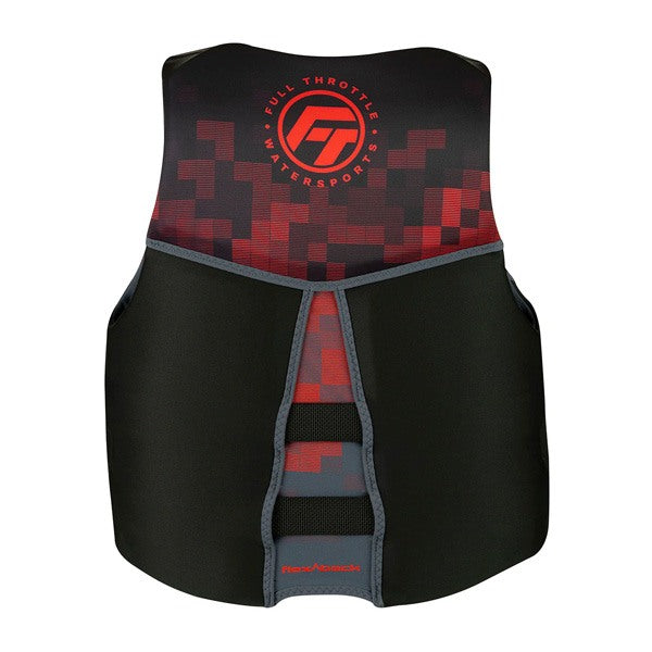 Full Throttle Men's Rapid-Dry Flex-Back Red 2XL