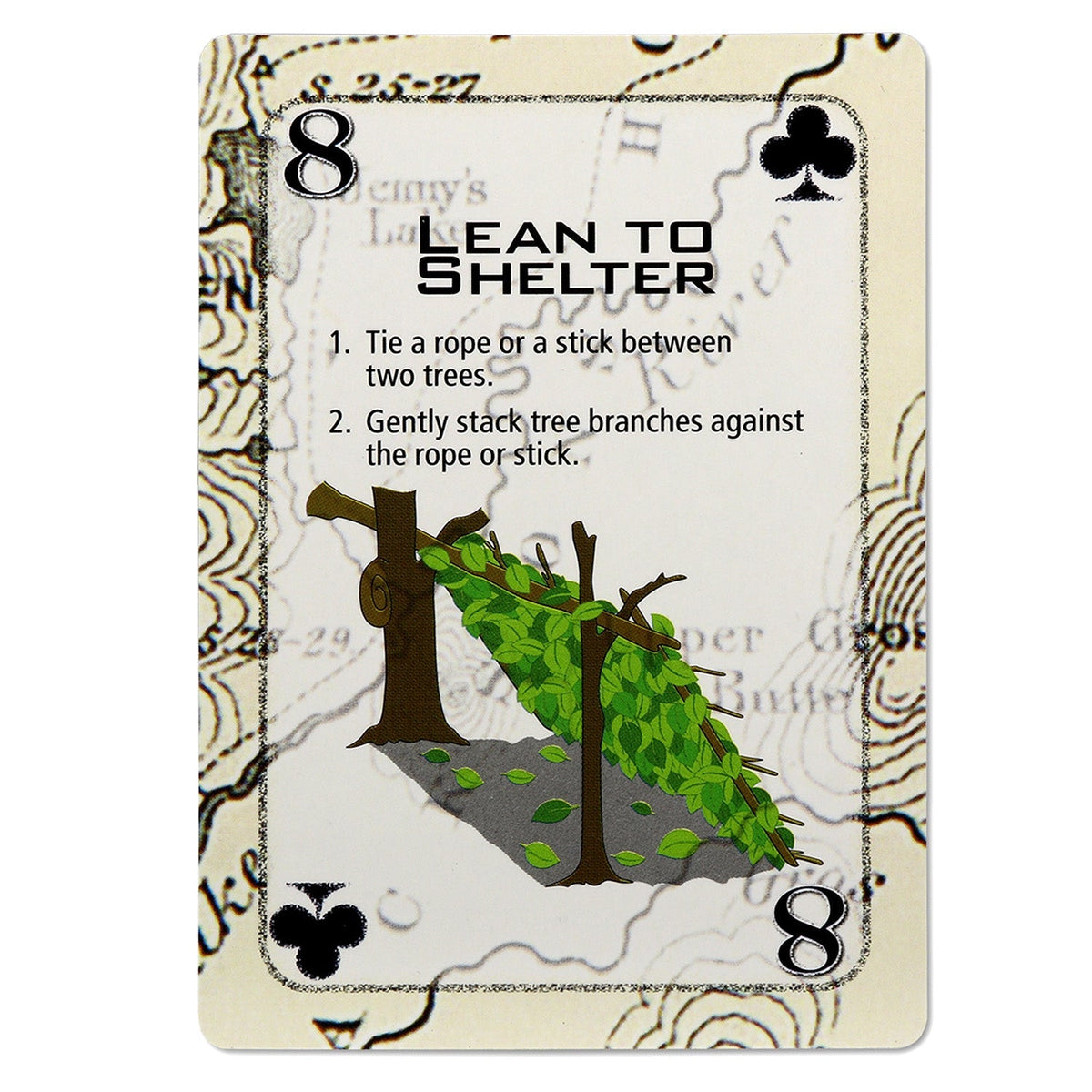 Deck of Survival Playing Cards - Clinch River Fishing USA