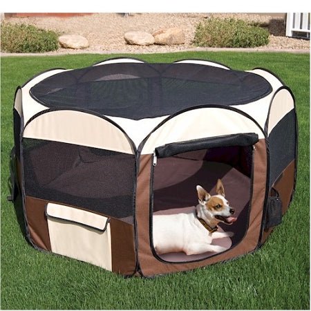 Deluxe Pop Up Pet Pen - Large - Clinch River Fishing USA