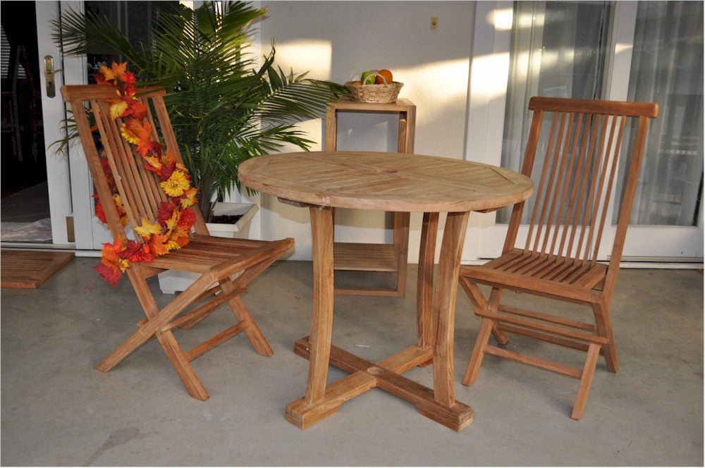 DESCANSO BRISTOL 3-PC DINING TABLE SET. - Clinch River Fishing USA