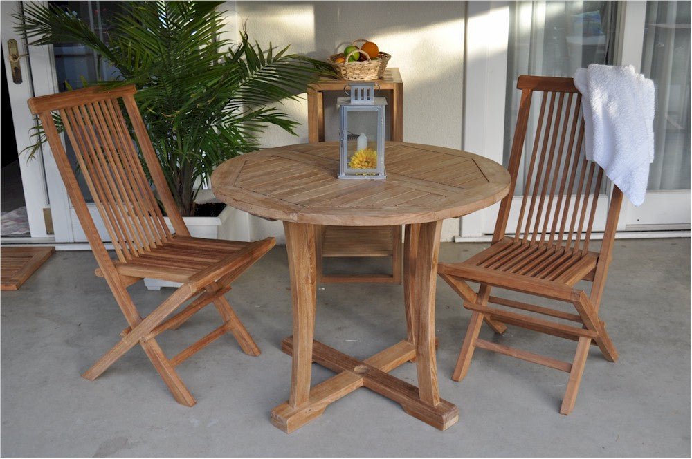 DESCANSO BRISTOL 3-PC DINING TABLE SET. - Clinch River Fishing USA