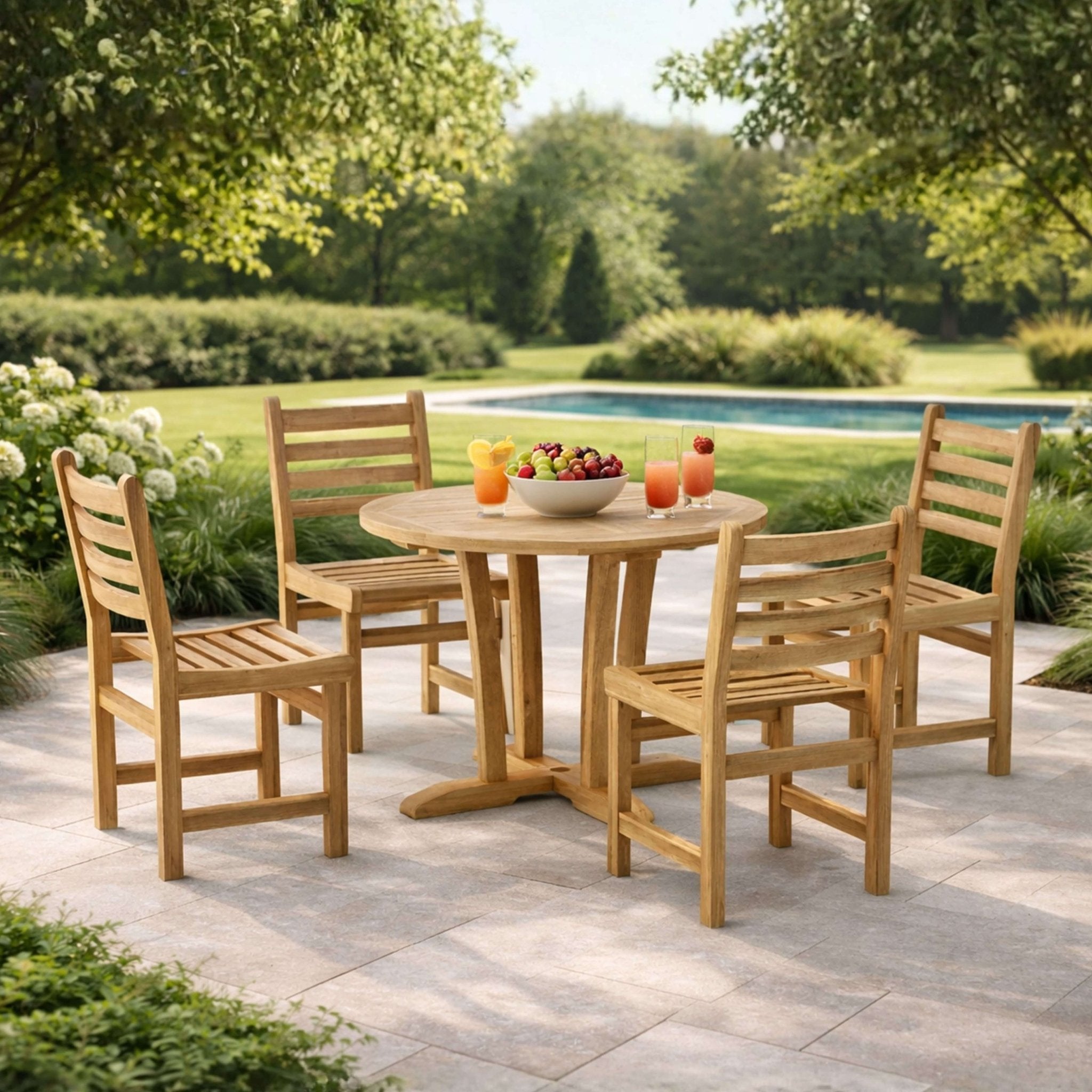 DESCANSO WINDHAM 5-PC DINING TABLE SET - Clinch River Fishing USA