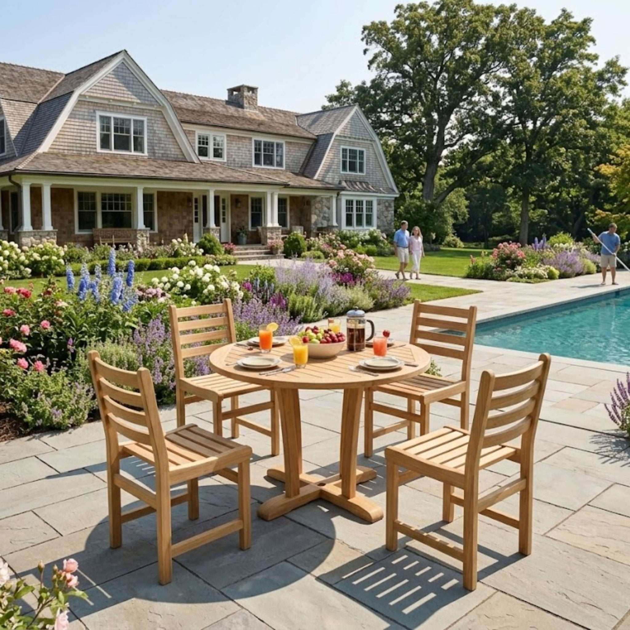 DESCANSO WINDHAM 5-PC DINING TABLE SET - Clinch River Fishing USA