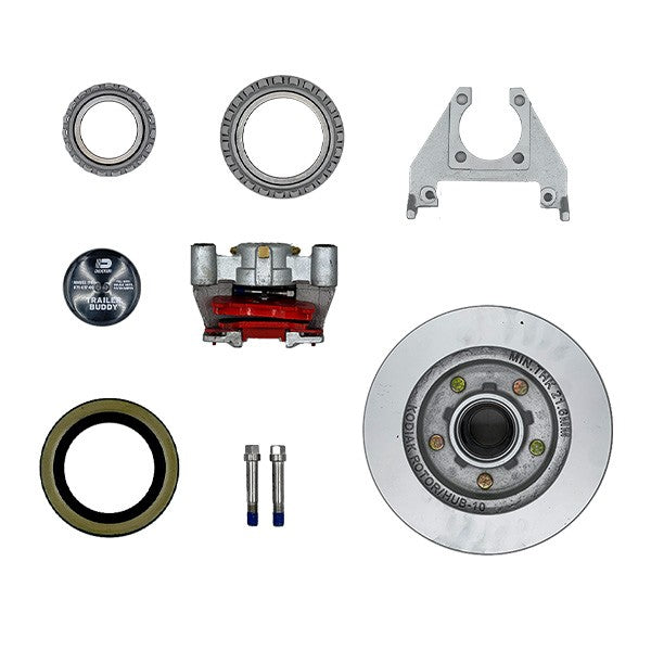 Dexter Axle 3.5K PREMIER DISC BRAKE KIT | 10" END KIT W/ BP