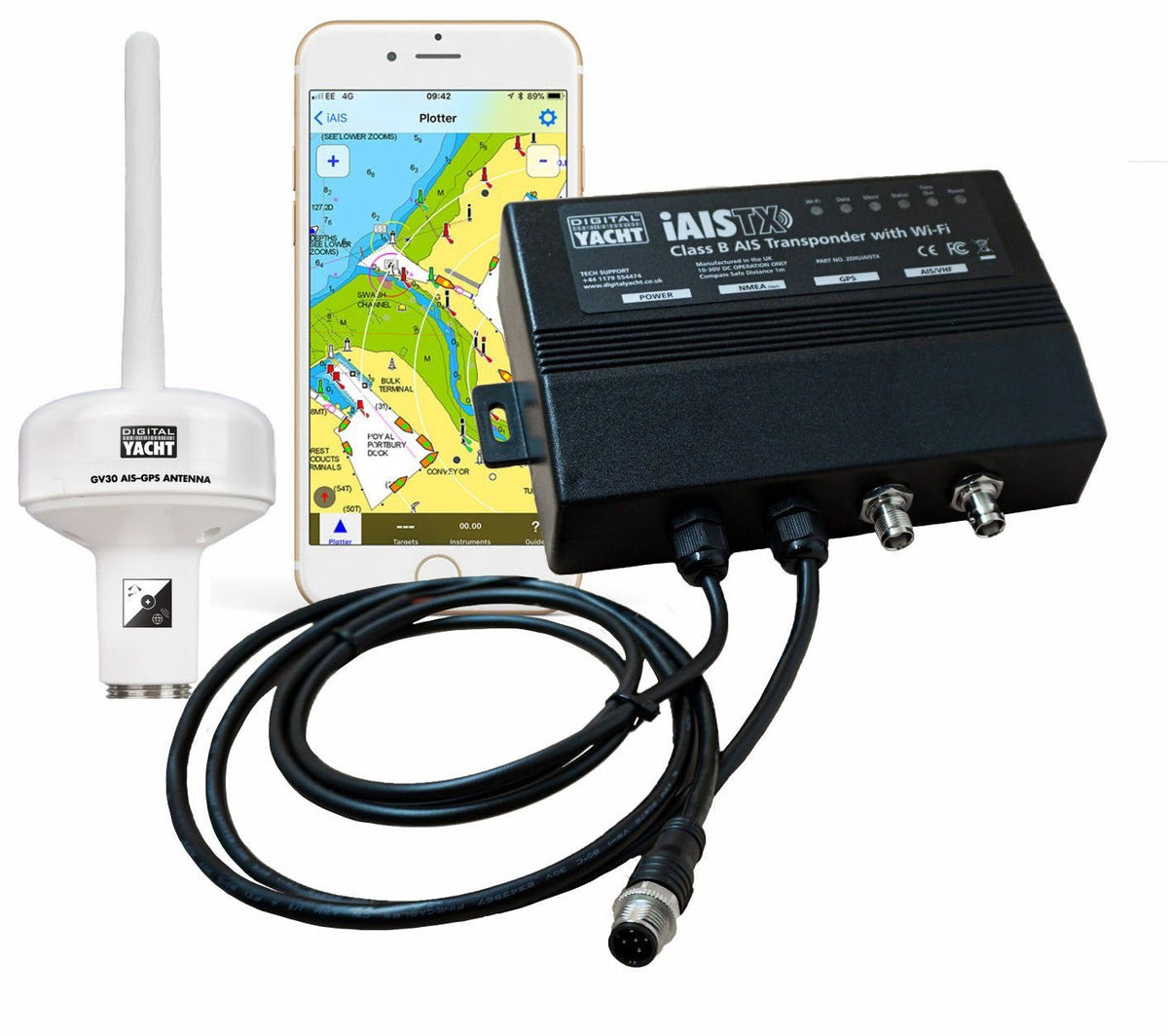 Digital Yacht IAISTXPL AIS Bundle with GV30 - Clinch River Fishing USA