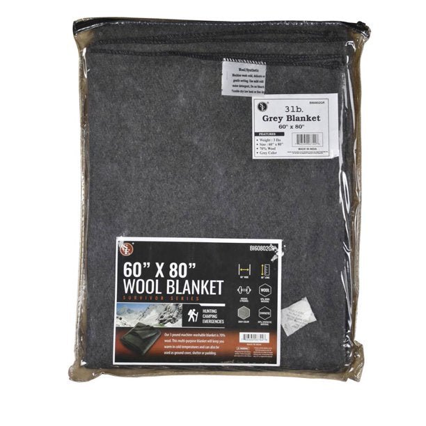 Disaster Relief Wool Blanket - Clinch River Fishing USA